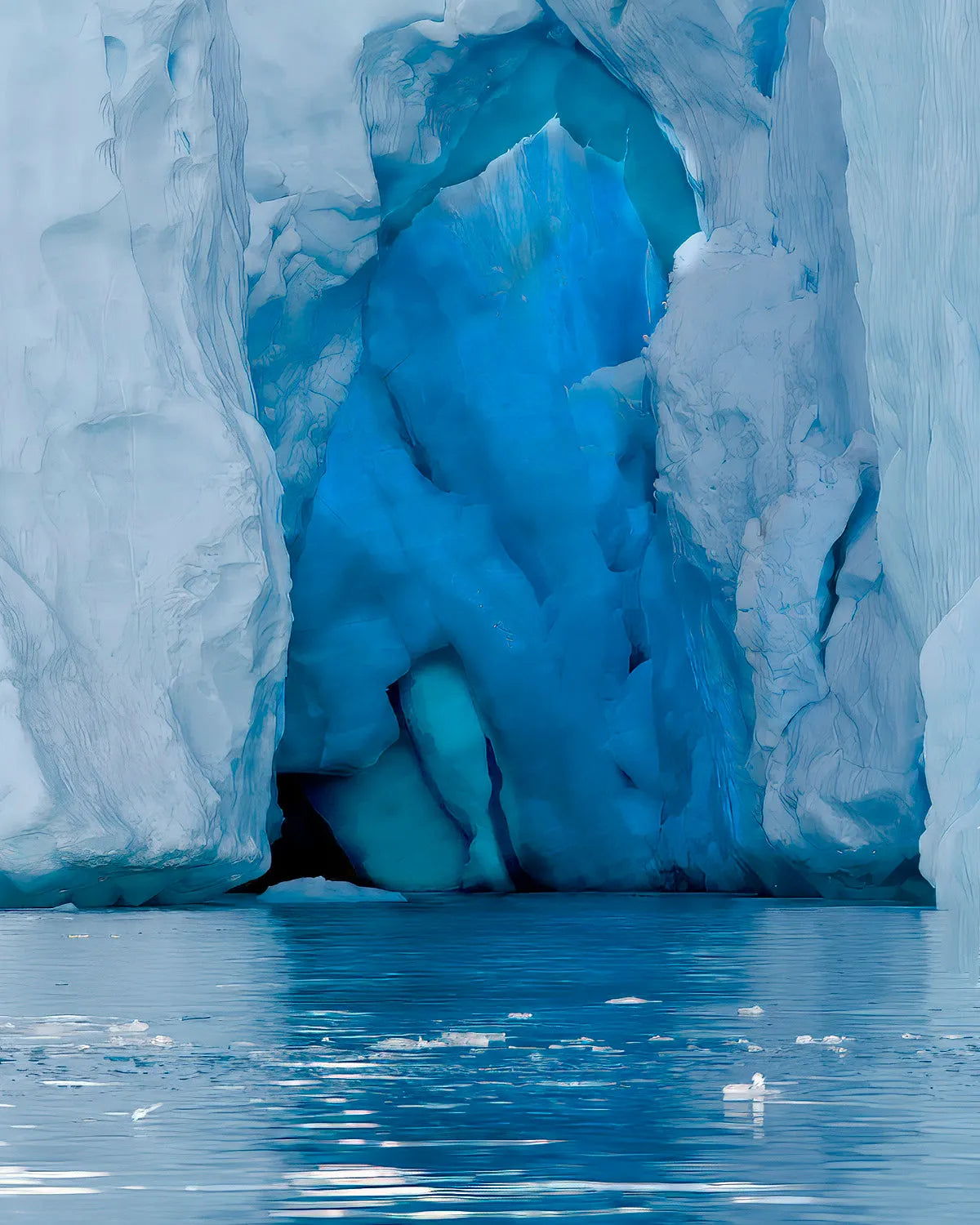 Ice Cave captured in stunning nature photography